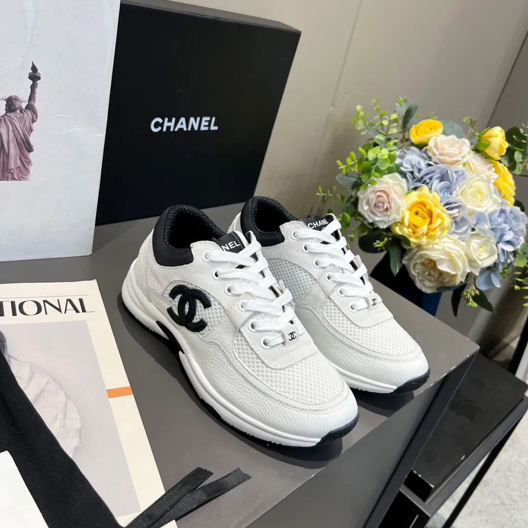 👟👟Ex-factory price 520👟👟 Women's Shoes Women's Clothing Chanel Chanel - 2021 Counter Top Casual Sports Shoes This classic design; ✅Inner lining: Original imported breathable mesh ✅Outsole: Original T👟👟Factory price U combination outsole ✅Code number: 35～41